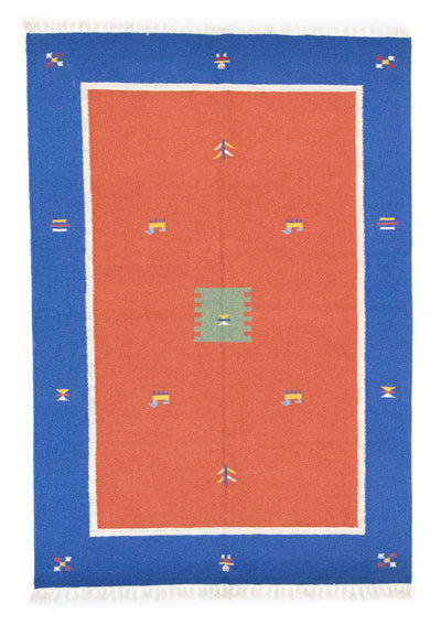 Kilim moderno Tappeto 140x200cm - Tappeto di lana