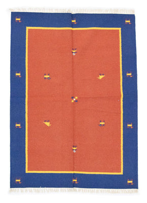 Tappeto Kelim - Tendenza - 200 x 140 cm - arancione