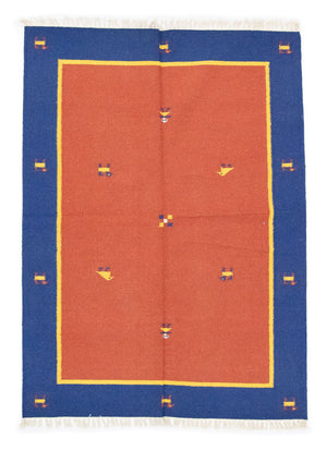 Tappeto Kelim - Tendenza - 200 x 140 cm - arancione