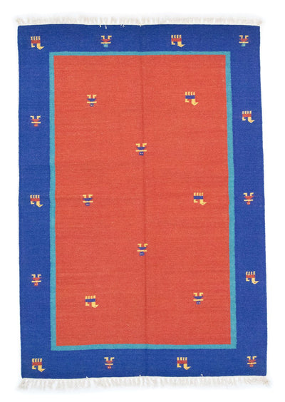 Kilim moderno Tappeto 140x200cm - Tappeto di lana
