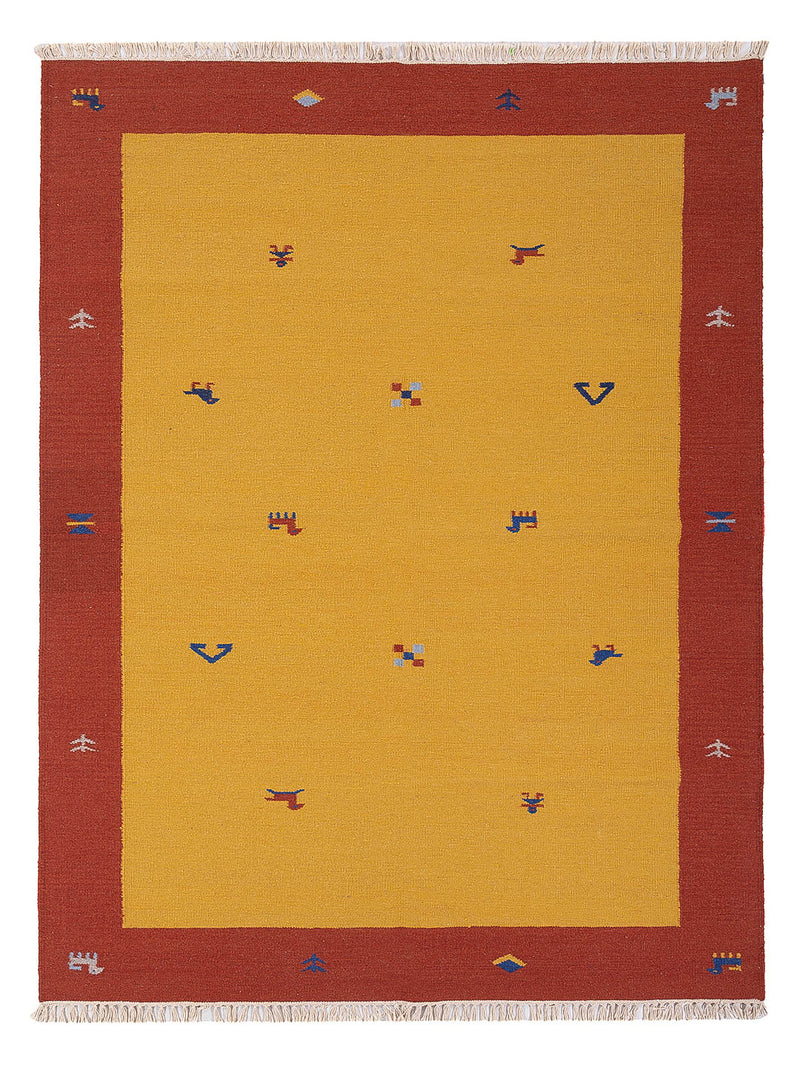 Tappeto Kelim - Tendenza - 240 x 170 cm - caramello