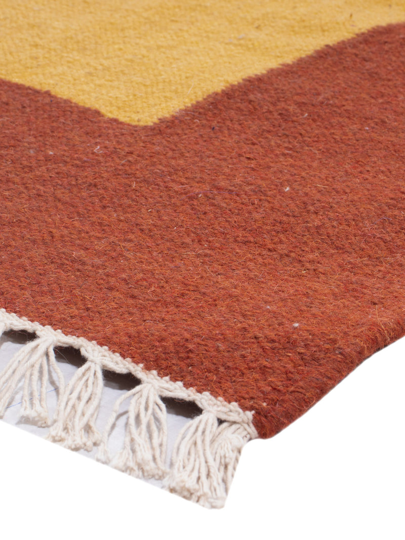 Kelim Teppich - Trendy - 240 x 170 cm - gold