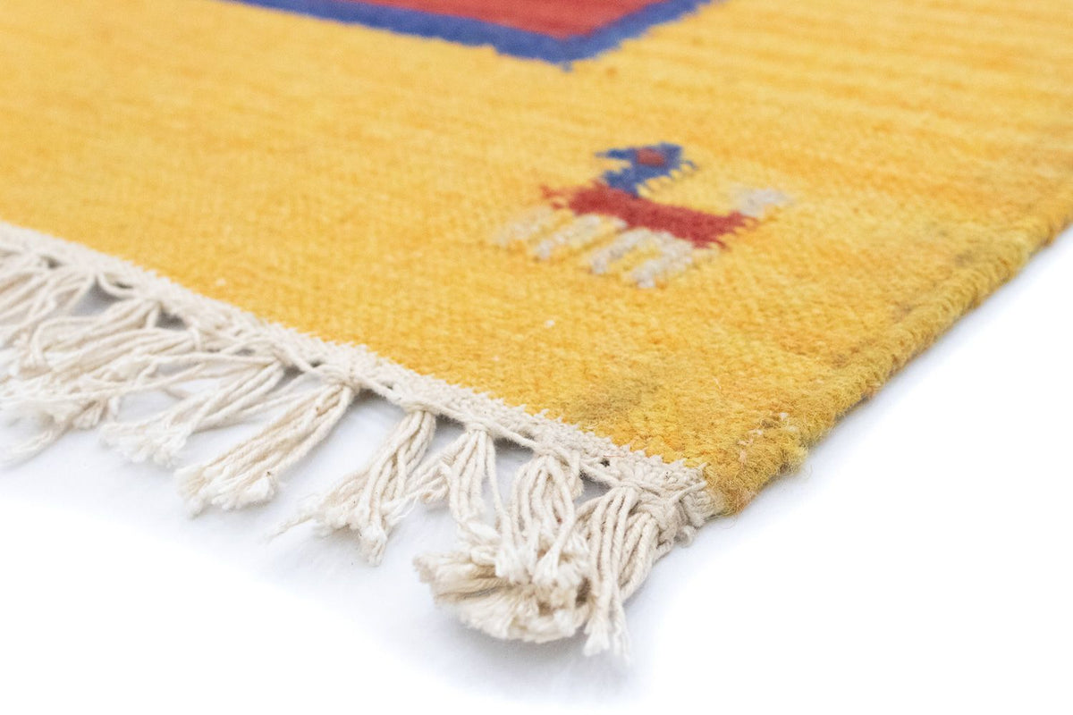 Tappeto Kelim - Tendenza - 200 x 140 cm - arancione