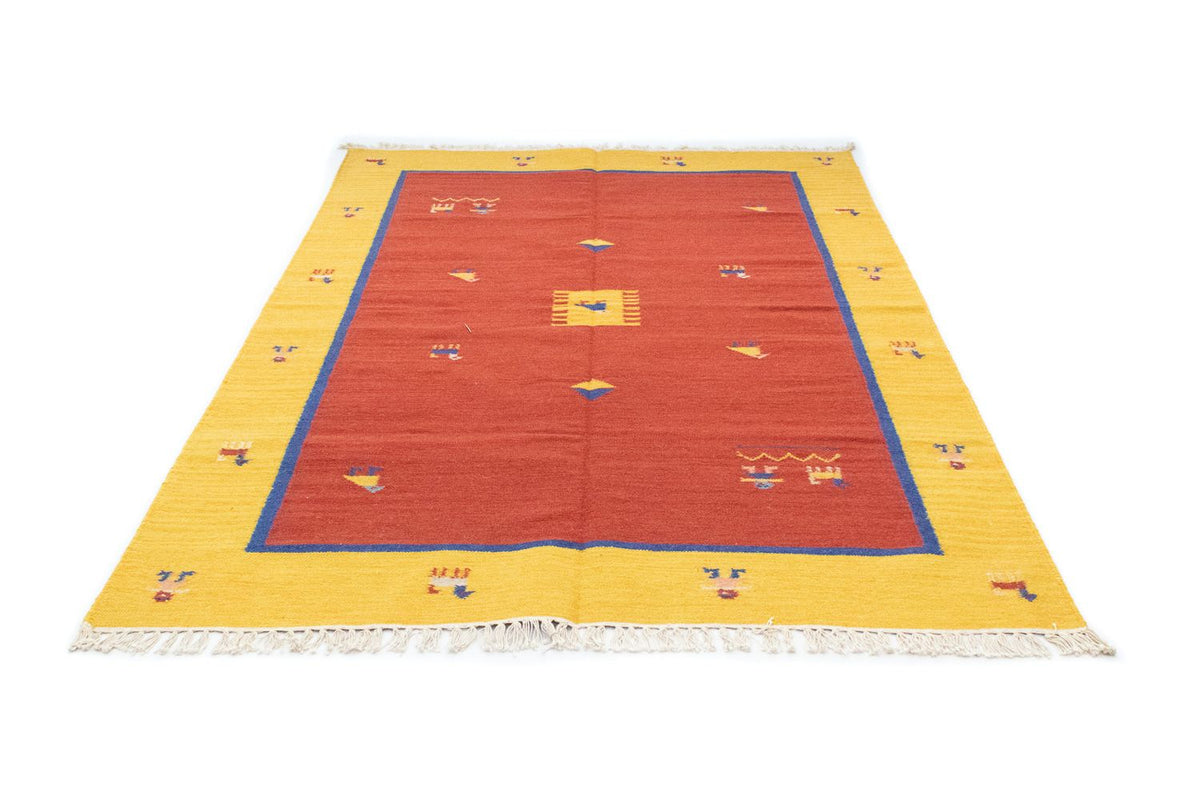 Tappeto Kelim - Tendenza - 200 x 140 cm - arancione