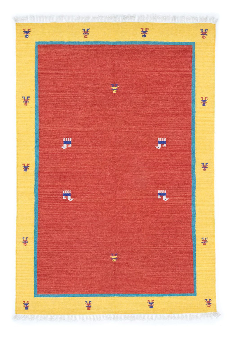 Tappeto Kelim - Tendenza - 200 x 140 cm - rosso