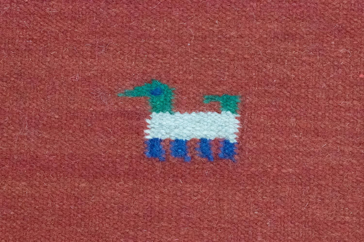 Tappeto Kelim - Tendenza - 200 x 140 cm - arancione