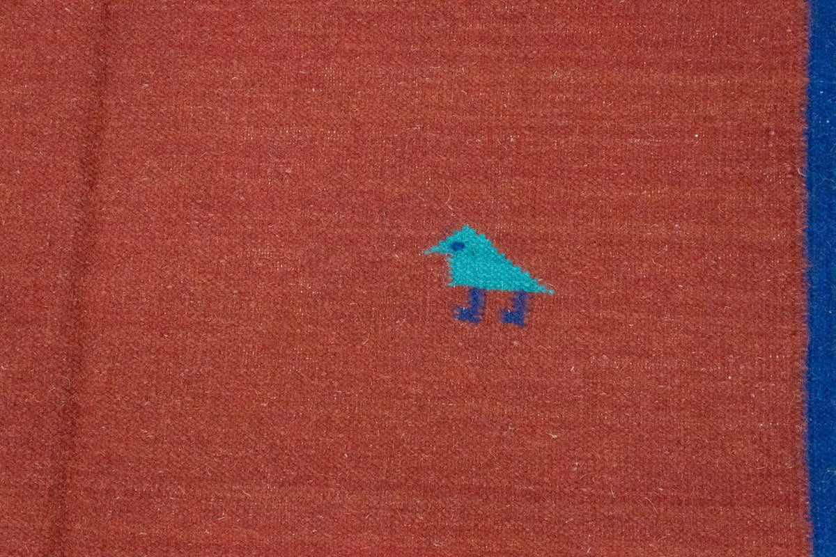 Tappeto Kelim - Tendenza - 200 x 140 cm - arancione