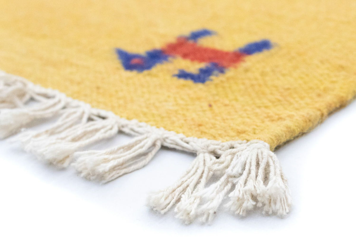 Tappeto Kelim - Tendenza - 200 x 140 cm - arancione