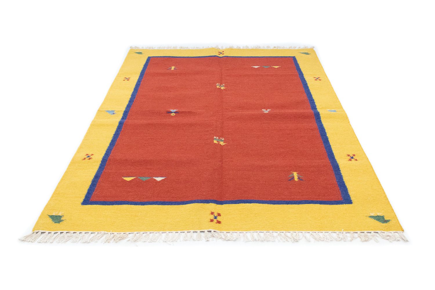 Tappeto Kelim - Tendenza - 200 x 140 cm - rosso