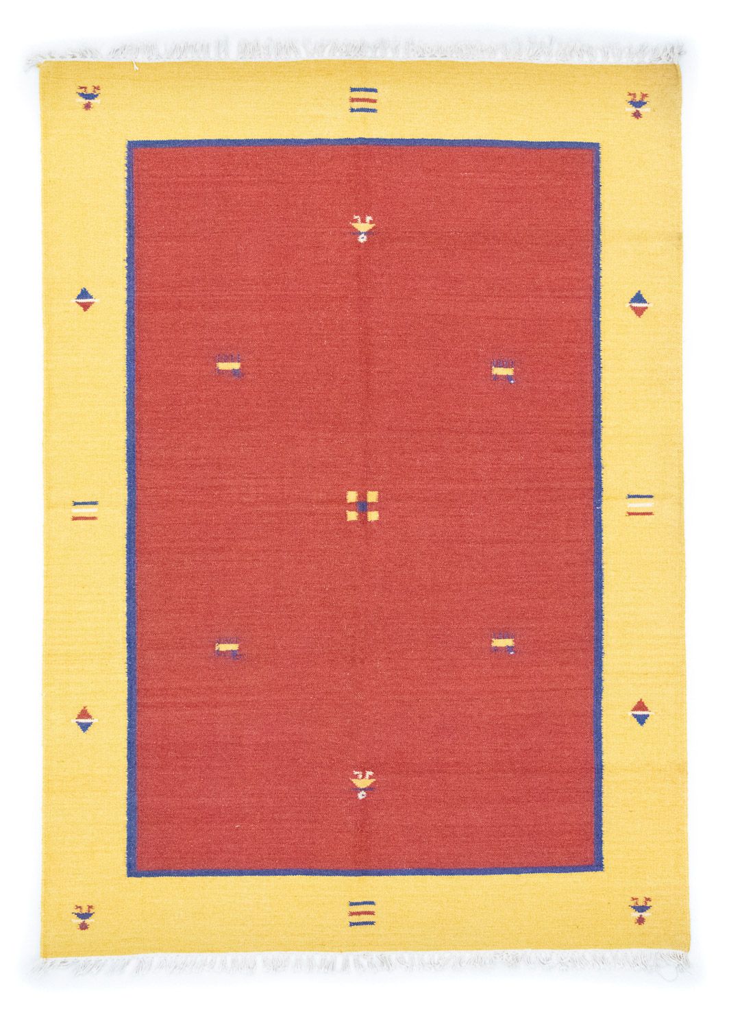 Tappeto Kelim - Tendenza - 200 x 140 cm - arancione