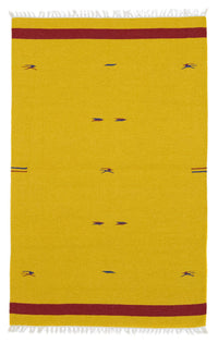Tappeto Kelim - Tendenza - 180 x 120 cm - giallo