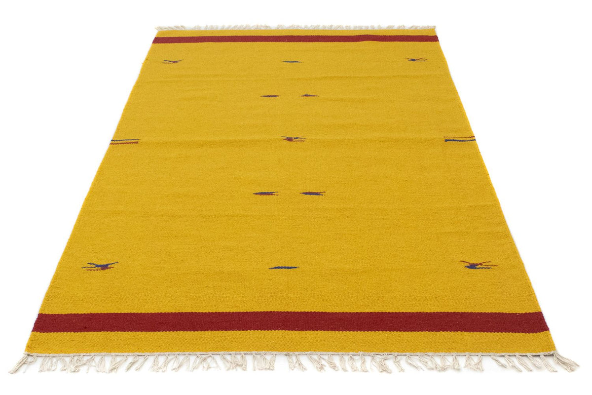 Tappeto Kelim - Tendenza - 180 x 120 cm - giallo