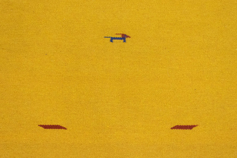 Tappeto Kelim - Tendenza - 180 x 120 cm - giallo