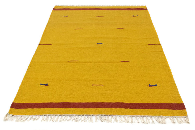 Tappeto Kelim - Tendenza - 180 x 120 cm - giallo