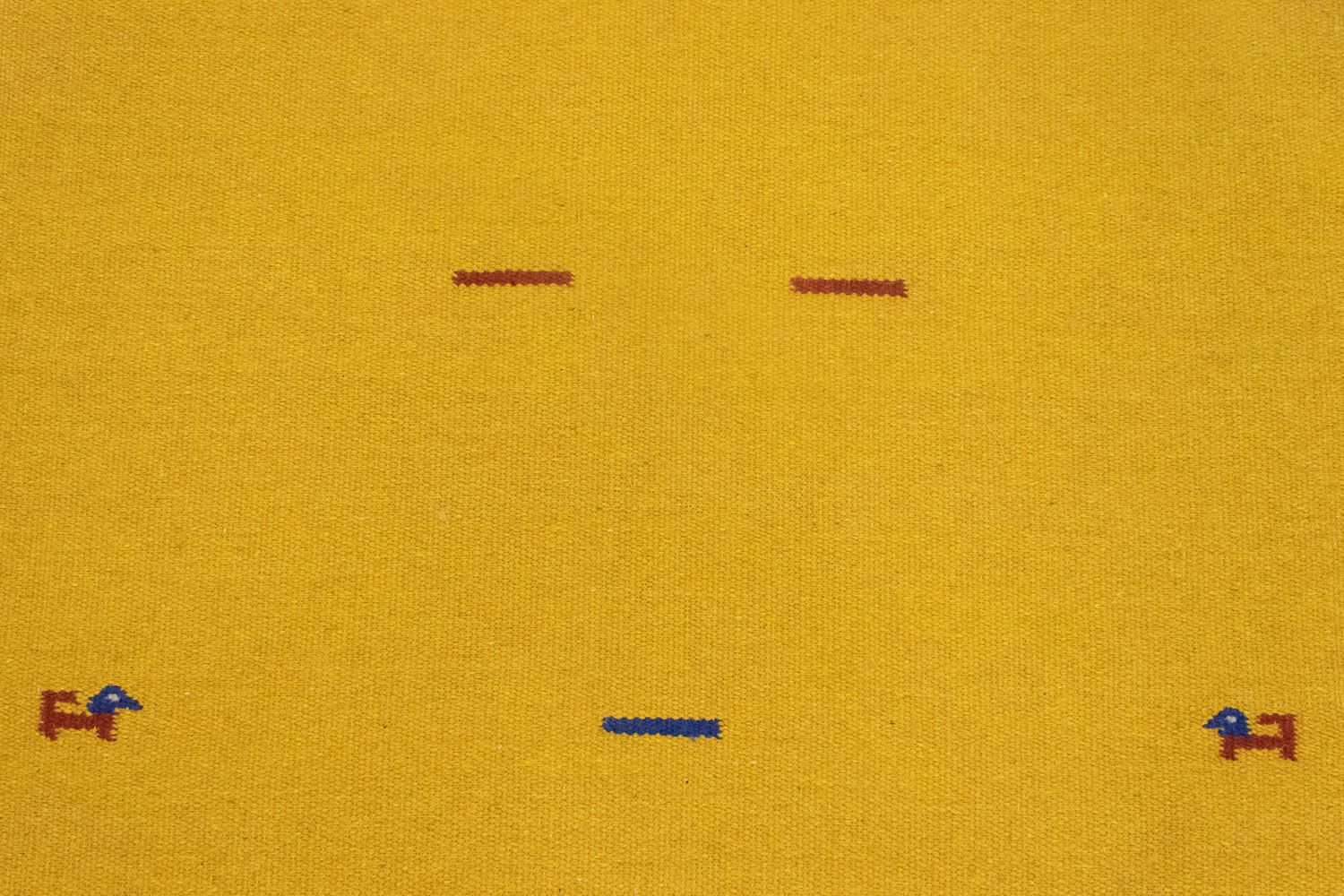 Tappeto Kelim - Tendenza - 180 x 120 cm - giallo