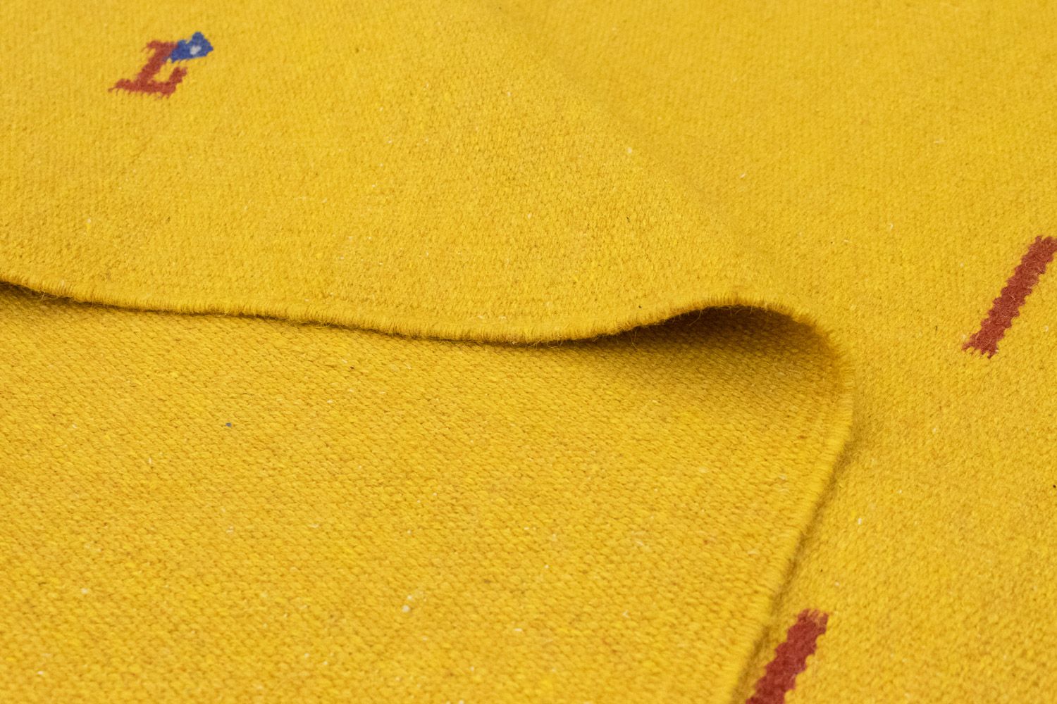 Tappeto Kelim - Tendenza - 180 x 120 cm - giallo
