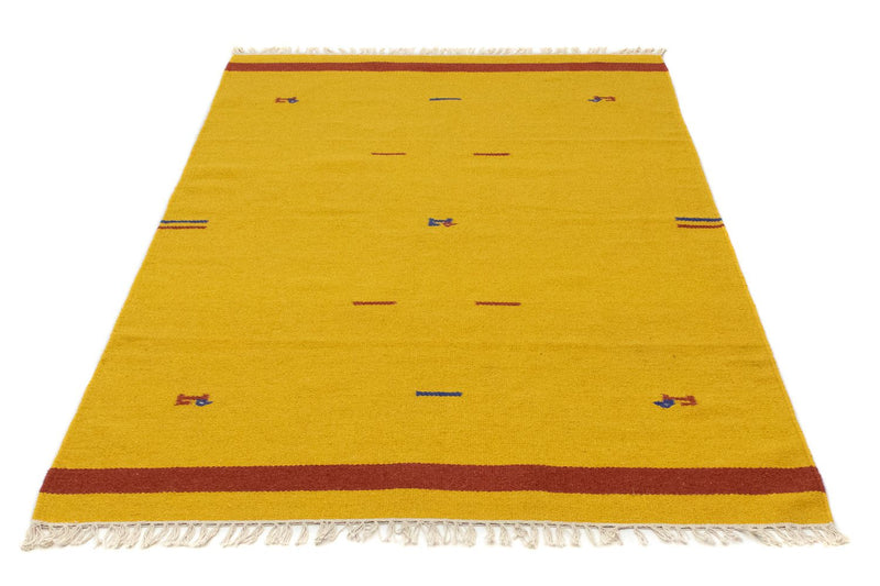 Tappeto Kelim - Tendenza - 180 x 120 cm - giallo