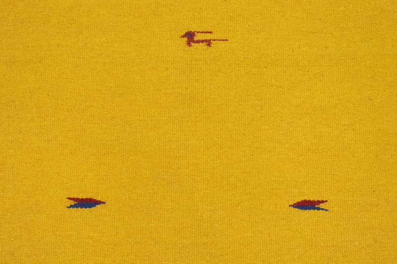 Tappeto Kelim - Tendenza - 180 x 120 cm - giallo