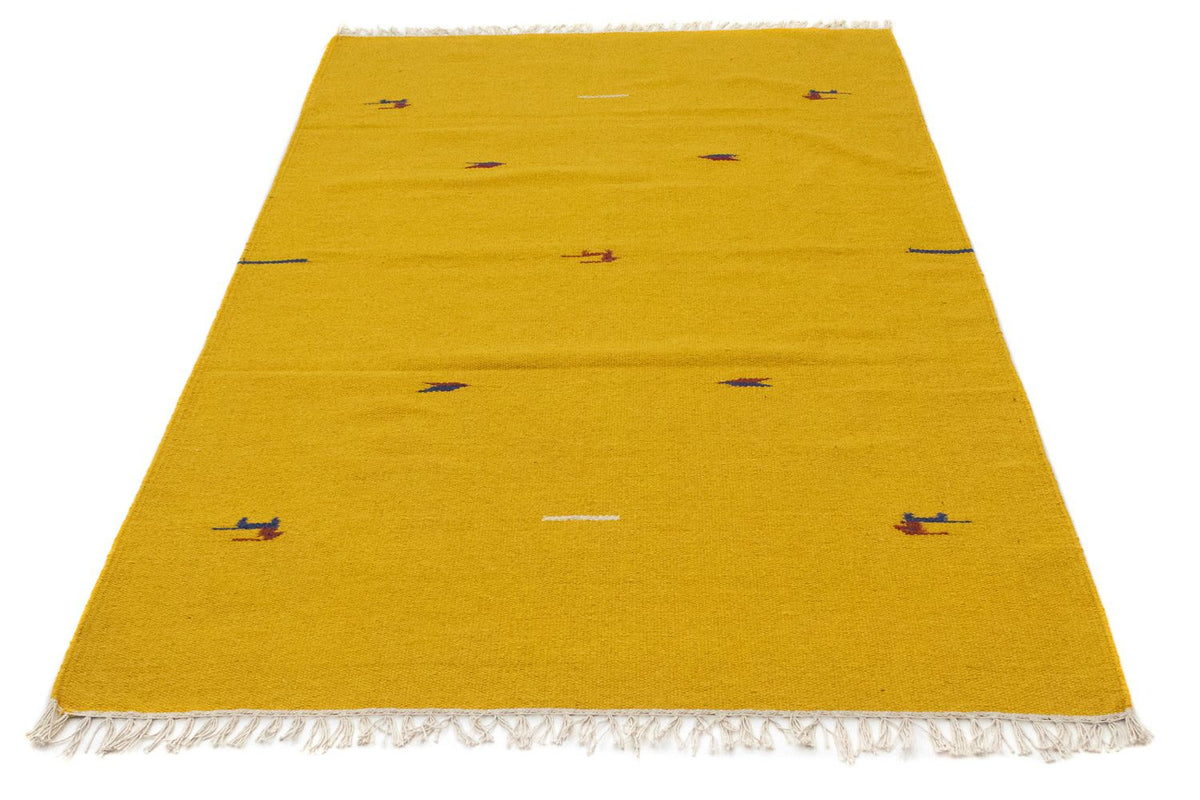 Tappeto Kelim - Tendenza - 180 x 120 cm - giallo