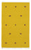 Tappeto Kelim - Tendenza - 180 x 120 cm - giallo