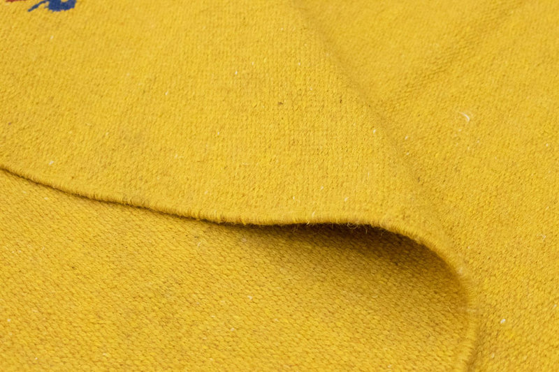 Tappeto Kelim - Tendenza - 180 x 120 cm - giallo