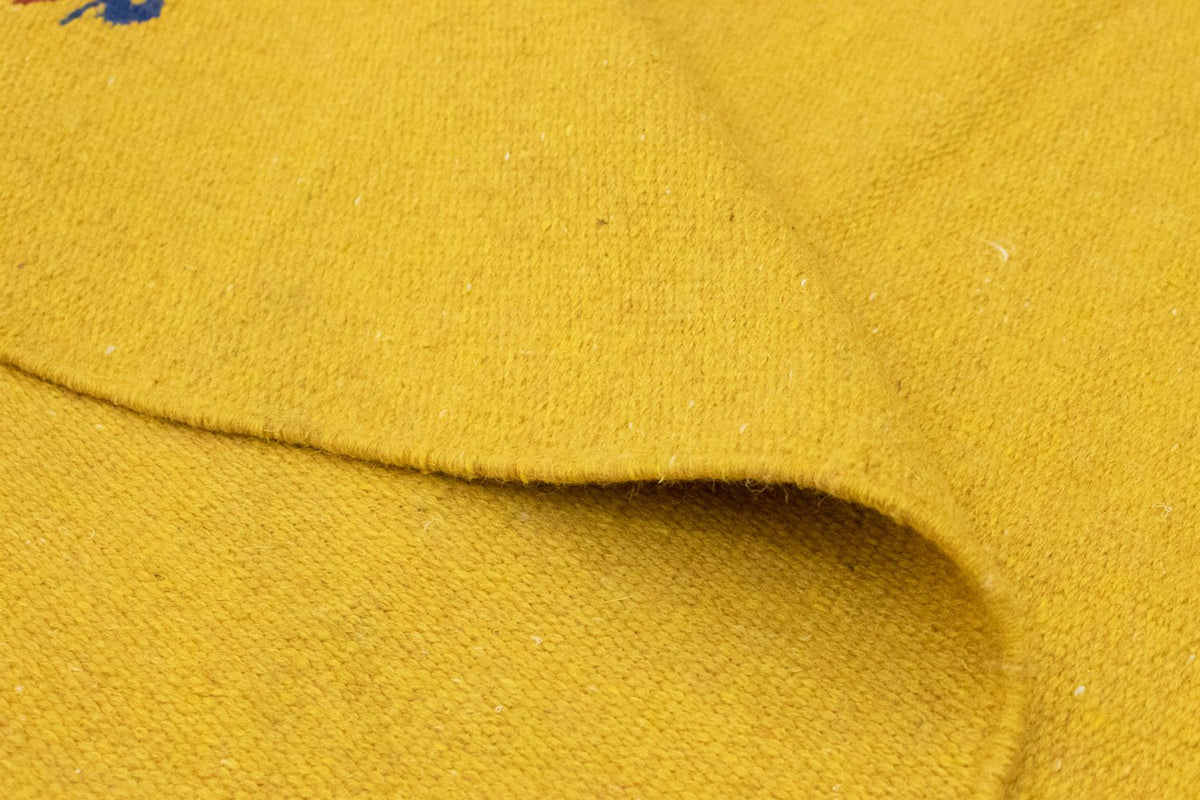 Tappeto Kelim - Tendenza - 180 x 120 cm - giallo