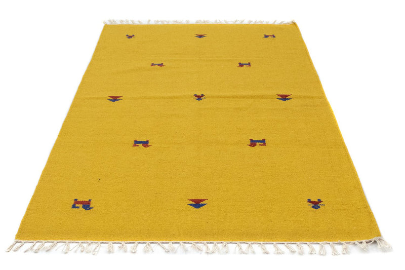 Tappeto Kelim - Tendenza - 180 x 120 cm - giallo