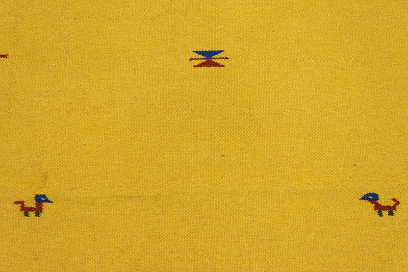 Tappeto Kelim - Tendenza - 180 x 120 cm - giallo