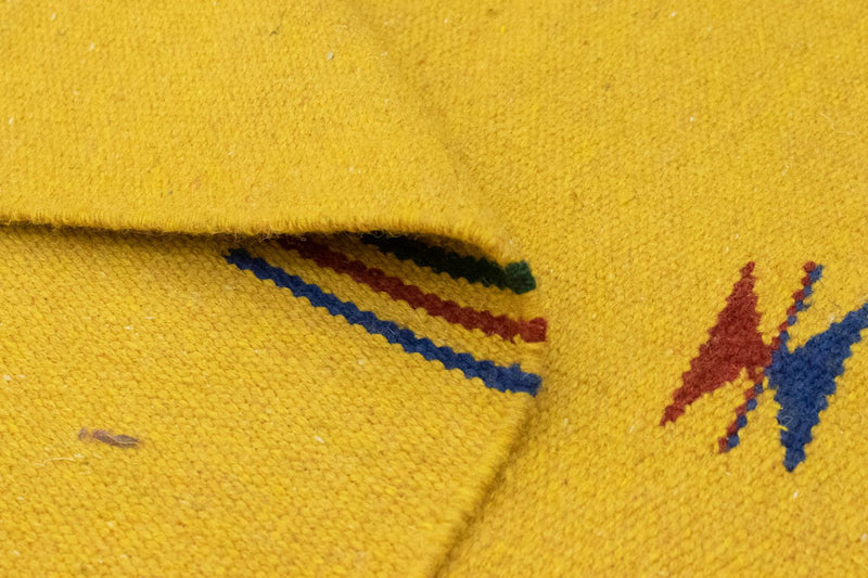 Tappeto Kelim - Tendenza - 180 x 120 cm - giallo