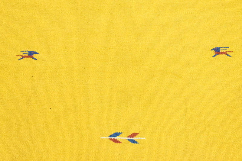 Tappeto Kelim - Tendenza - 180 x 120 cm - giallo