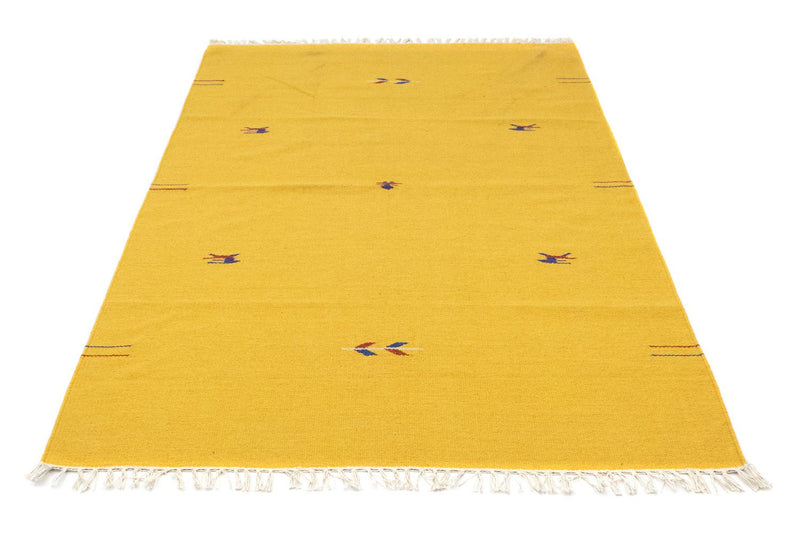 Tappeto Kelim - Tendenza - 180 x 120 cm - giallo
