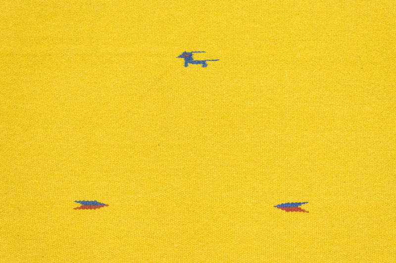 Tappeto Kelim - Tendenza - 180 x 120 cm - giallo