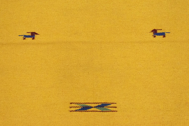 Tappeto Kelim - Tendenza - 180 x 120 cm - giallo