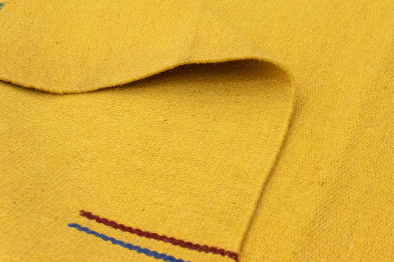 Tappeto Kelim - Tendenza - 180 x 120 cm - giallo
