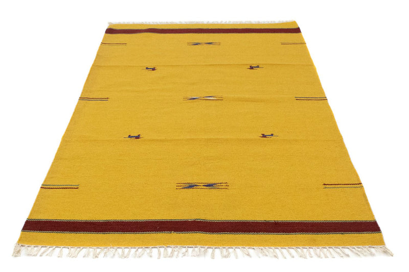 Tappeto Kelim - Tendenza - 180 x 120 cm - giallo