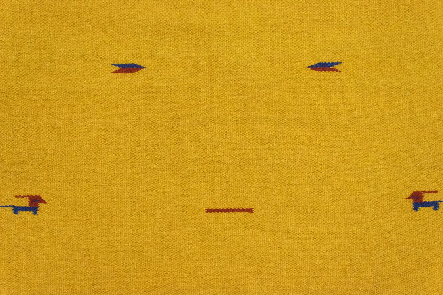 Tappeto Kelim - Tendenza - 180 x 120 cm - giallo