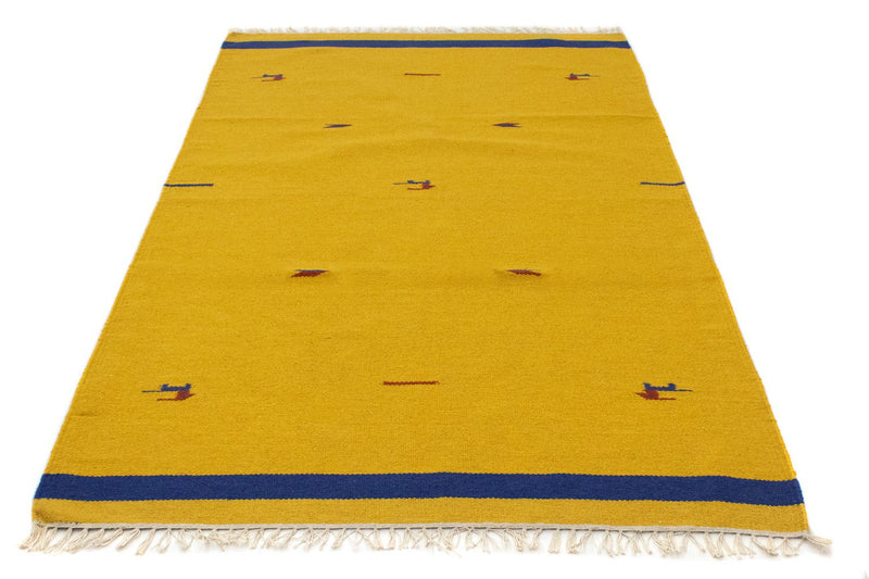 Tappeto Kelim - Tendenza - 180 x 120 cm - giallo
