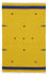 Tappeto Kelim - Tendenza - 180 x 120 cm - giallo