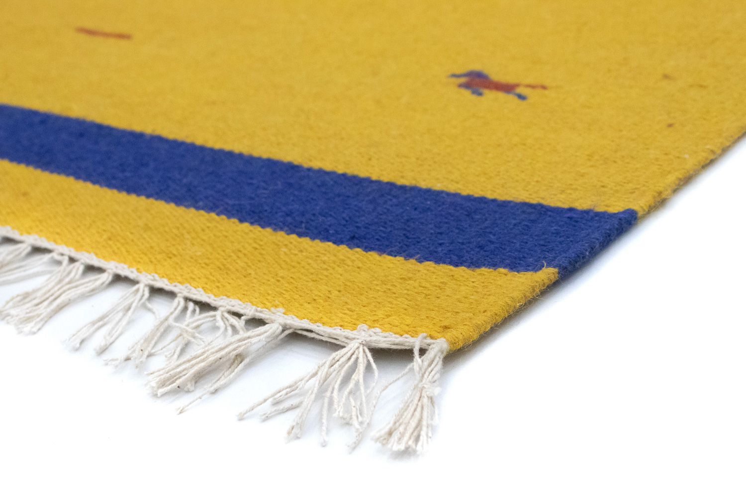 Tappeto Kelim - Tendenza - 180 x 120 cm - giallo
