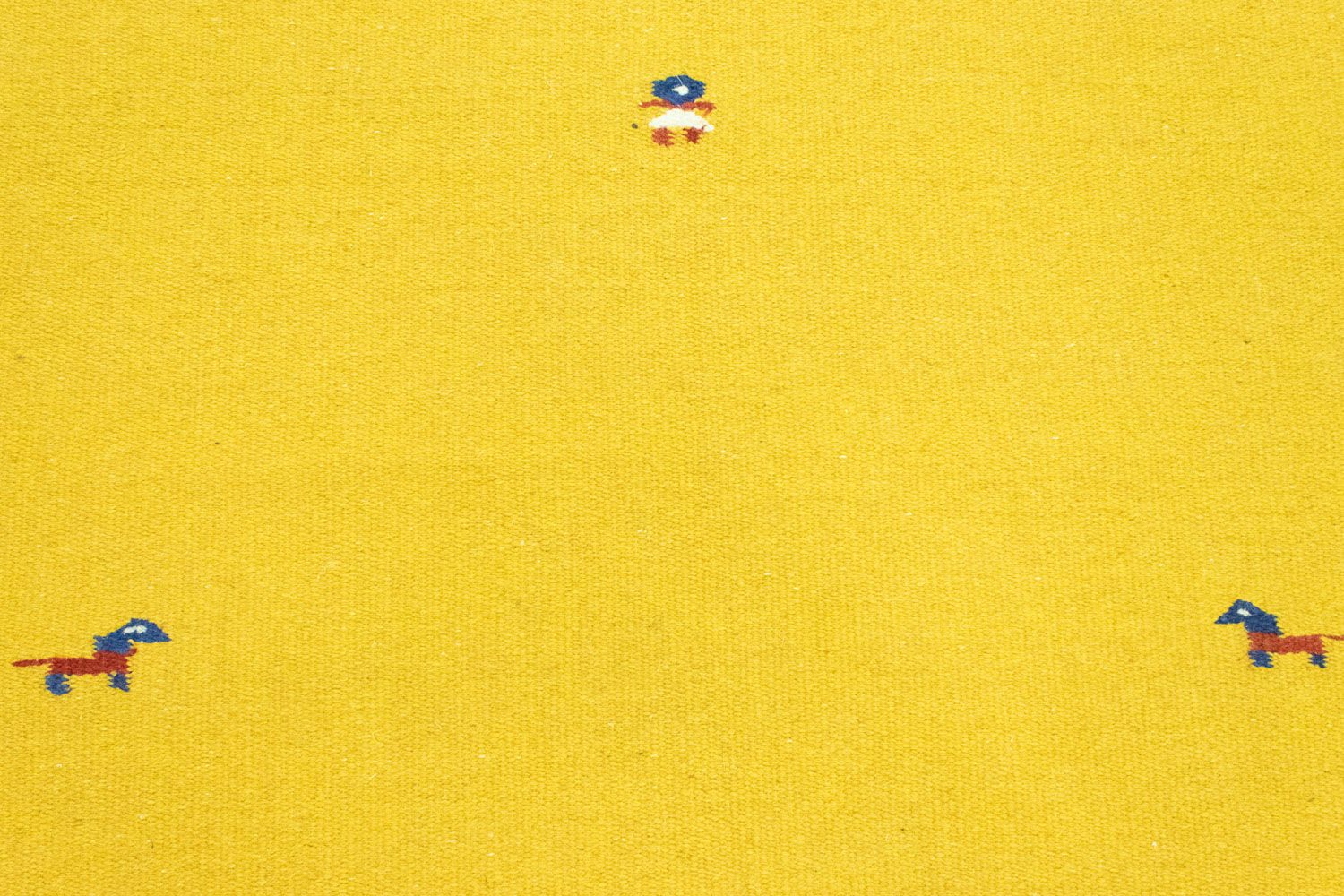 Tappeto Kelim - Tendenza - 180 x 120 cm - giallo
