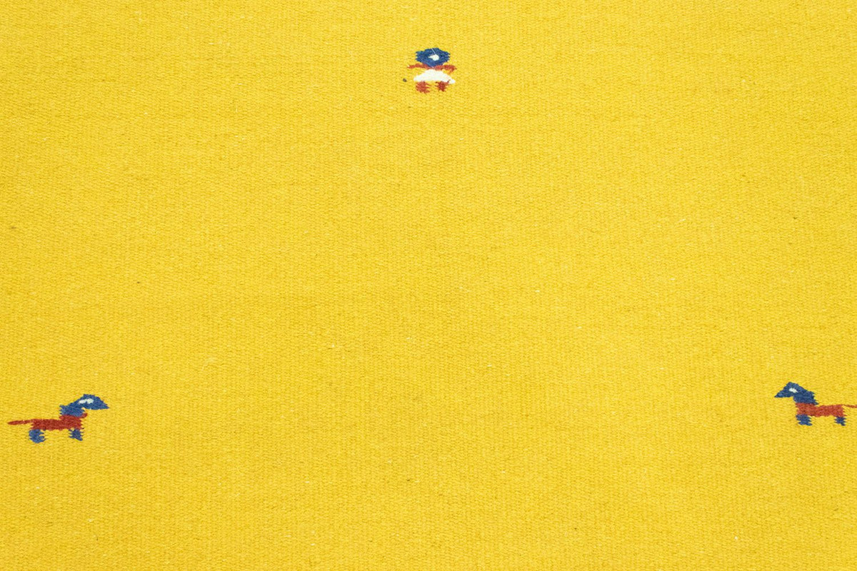 Tappeto Kelim - Tendenza - 180 x 120 cm - giallo