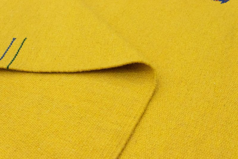 Tappeto Kelim - Tendenza - 180 x 120 cm - giallo