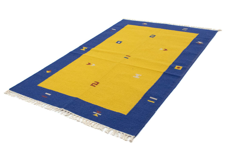 Tappeto Kelim - Tendenza - 180 x 120 cm - giallo