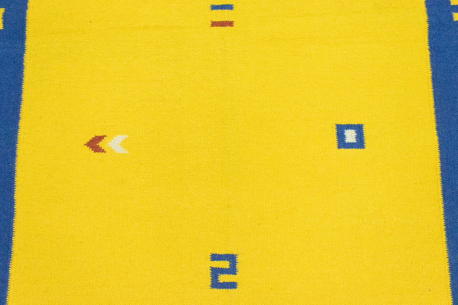 Tappeto Kelim - Tendenza - 180 x 120 cm - giallo