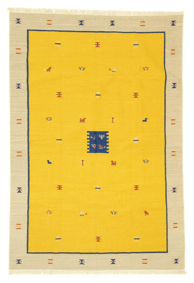 Tappeto Kelim - Tendenza - 300 x 200 cm - giallo