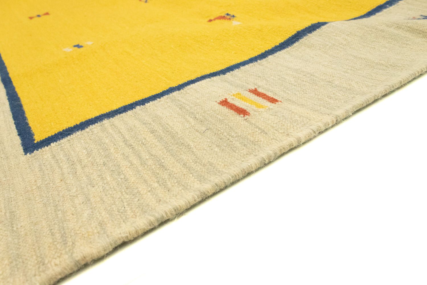 Tappeto Kelim - Tendenza - 300 x 200 cm - giallo