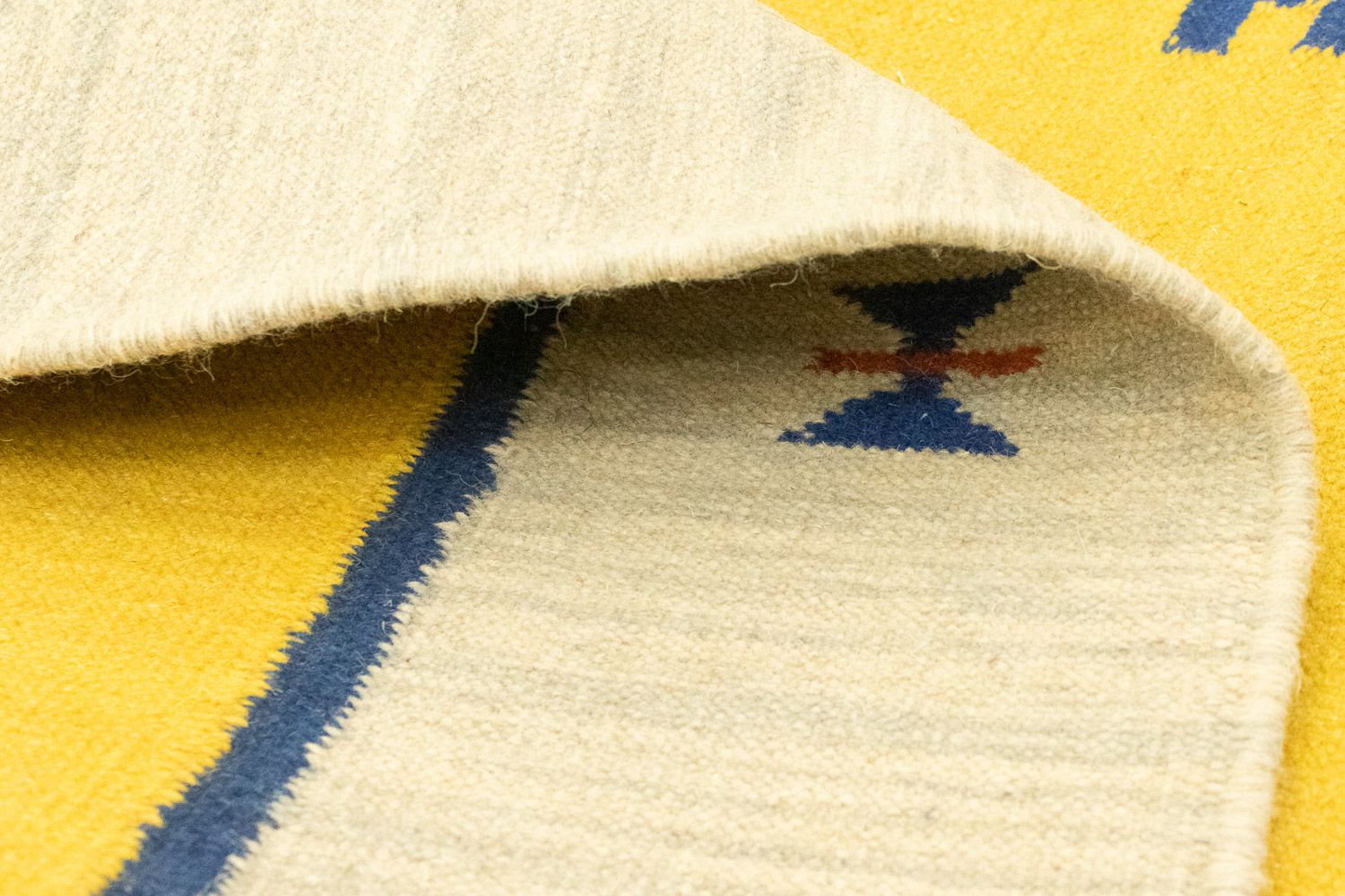 Tappeto Kelim - Tendenza - 300 x 200 cm - giallo