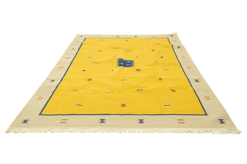 Tappeto Kelim - Tendenza - 300 x 200 cm - giallo