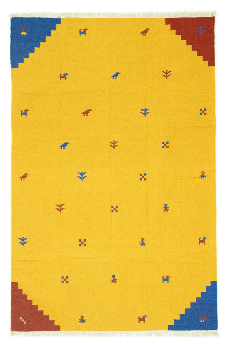 Tappeto Kelim - Tendenza - 300 x 200 cm - giallo