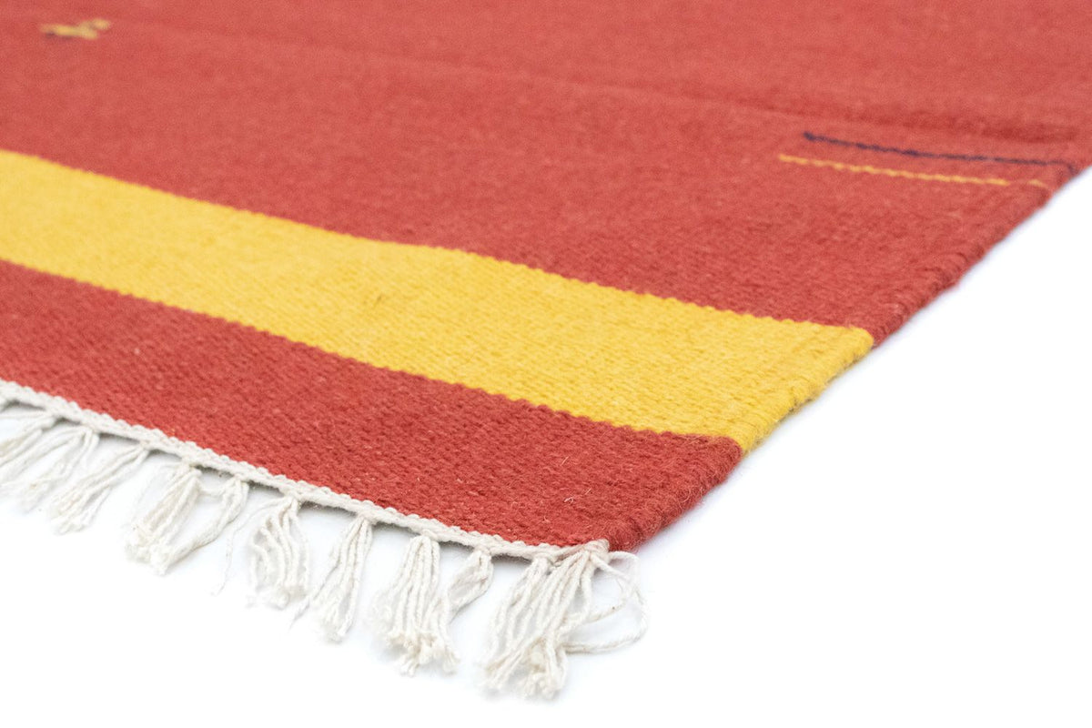 Tappeto Kelim - Tendenza - 180 x 120 cm - rosso